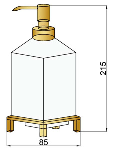 Дозатор Boheme 10224