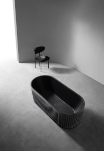 Ванна из искусственного камня Abber Stuttgart AM9925B, 170х75