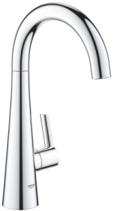 Смеситель для кухонной мойки Grohe Zedra 30026002 / 30026DC2 под фильтр на одну воду, хром