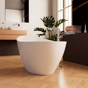 Акриловая ванна Frank F6118 White, 181х80, белый