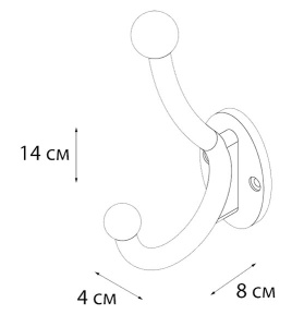 Крючок Fixsen Hotel FX-31005A