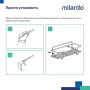 Полка Milardo Grid GRICS1CM44