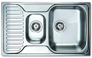 Кухонная мойка TEKA Princess 1 1/2B 1/2D (+61001169+PA330/PA133), 80х50, микротекстура